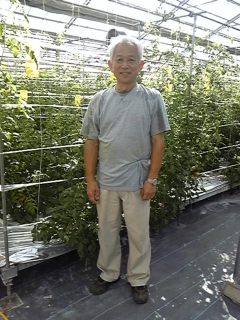トマト生産者の広瀬さん